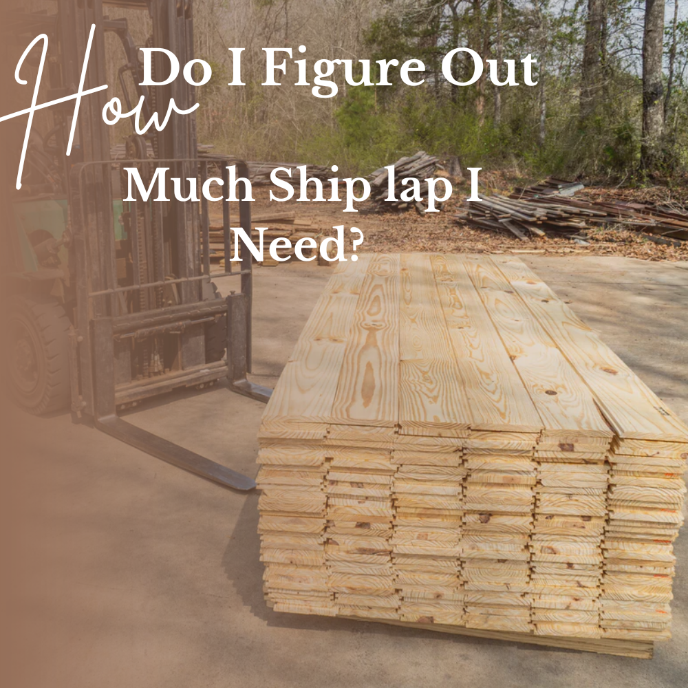 How Do I Figure Out How Much Shiplap I Need?