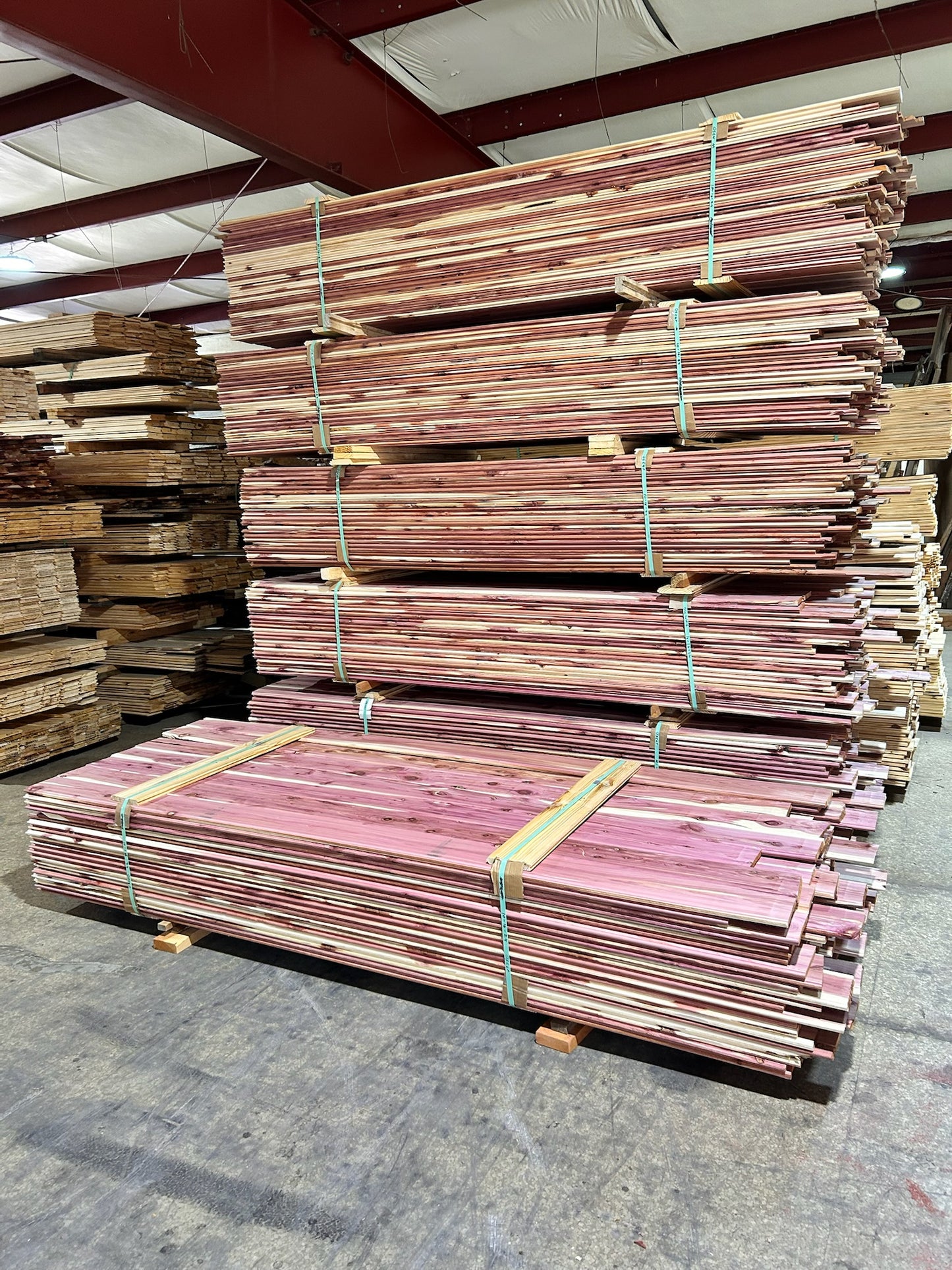 Eastern Red Cedar V-Groove Wall Panels 1x6x8'