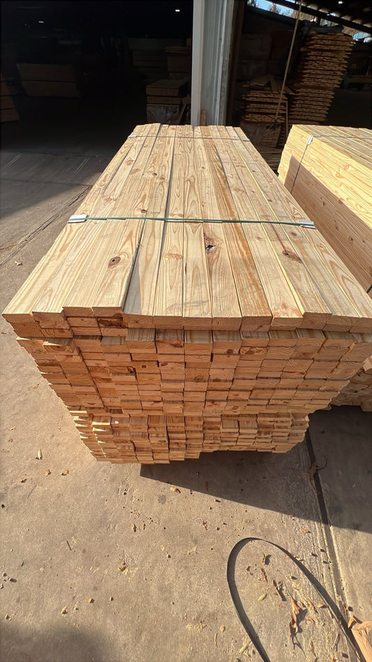 2x4x12' S4S Yellow Pine #2Prime
