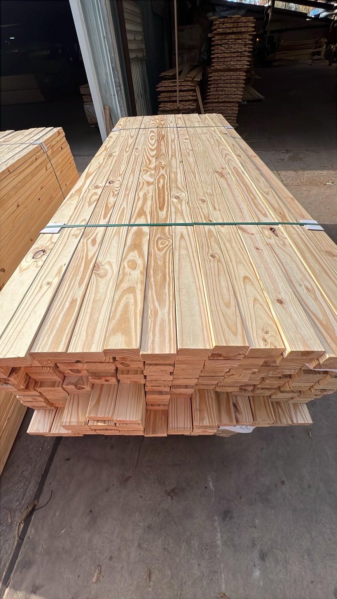 2x4x10' S4S Yellow Pine #2Prime