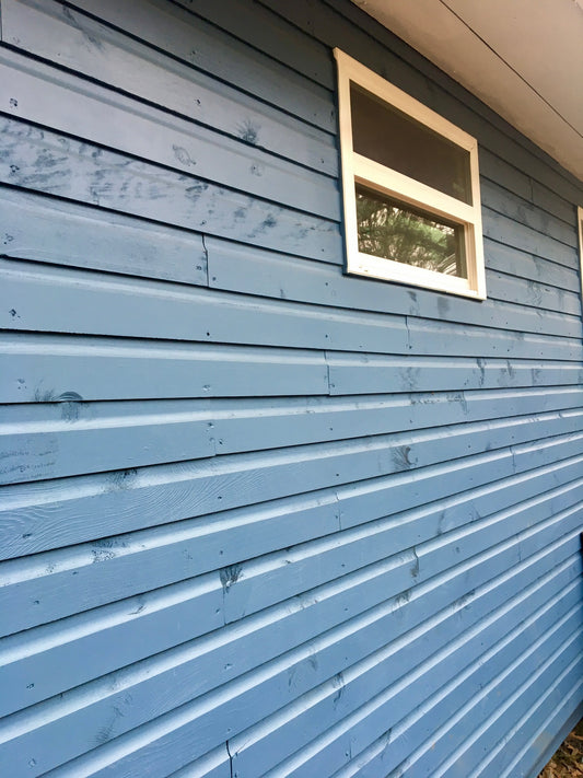 #105 Dutch Lap Siding 1x6x10' Knotty #2 Grade Pine (sold by the board)