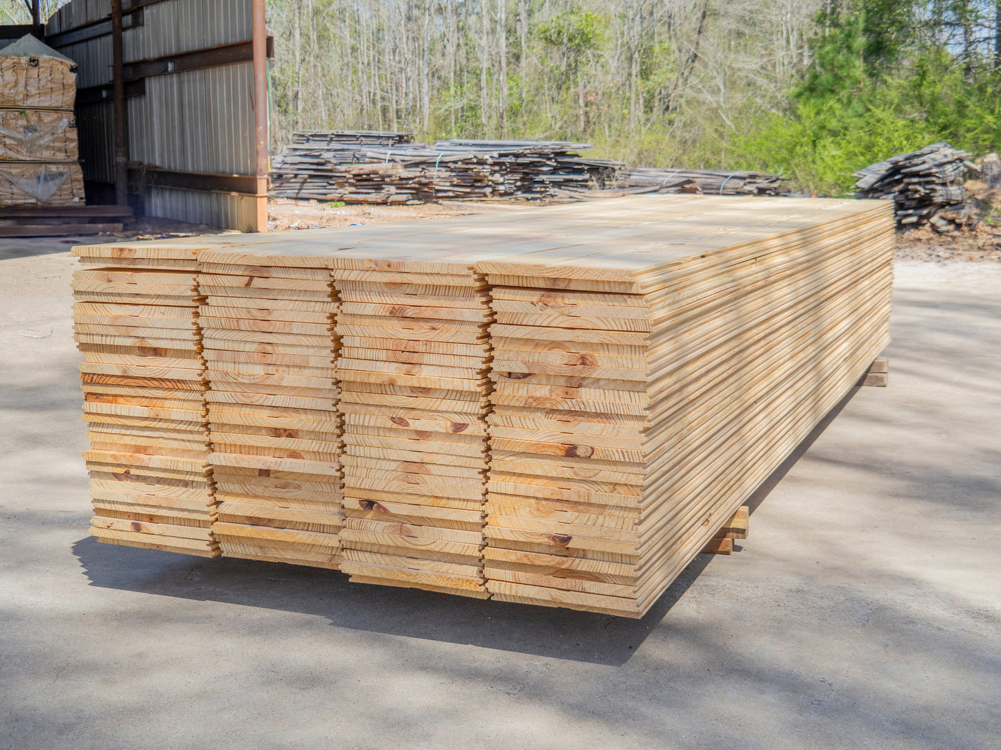 Wide Plank T&G Flooring 1x12x12' Knotty #2 Grade Pine