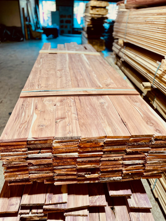 Eastern Red Cedar V-Groove Wall Panels 1x6x8'