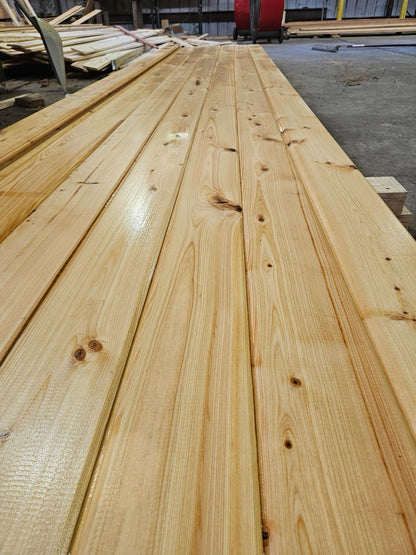 Cypress V-Groove 1x6x8' (Bald/Southern Cypress)