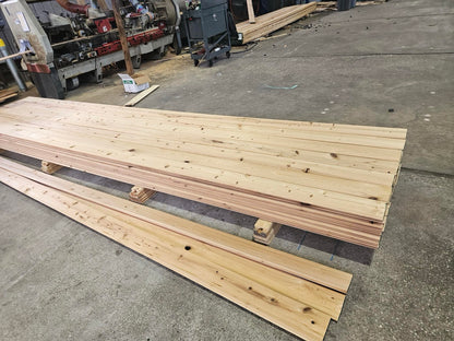 Cypress V-Groove 1x6x8' (Bald/Southern Cypress)