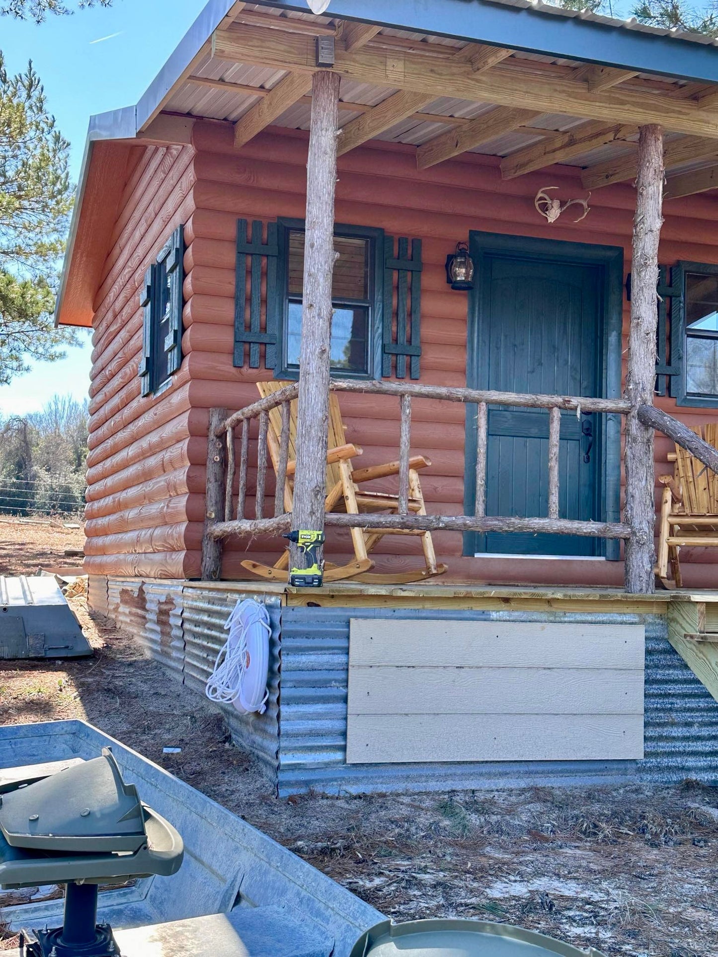2x6x10' Pine Log Cabin Siding