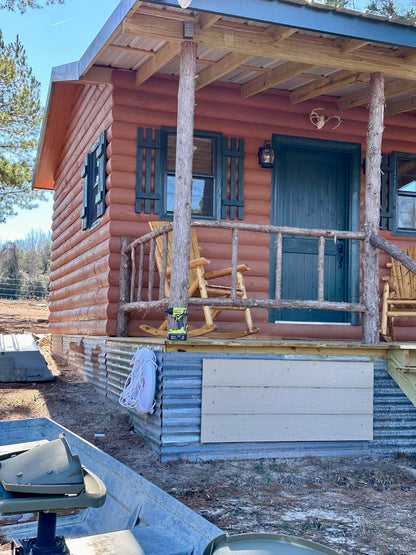 2x6x10' Pine Log Cabin Siding