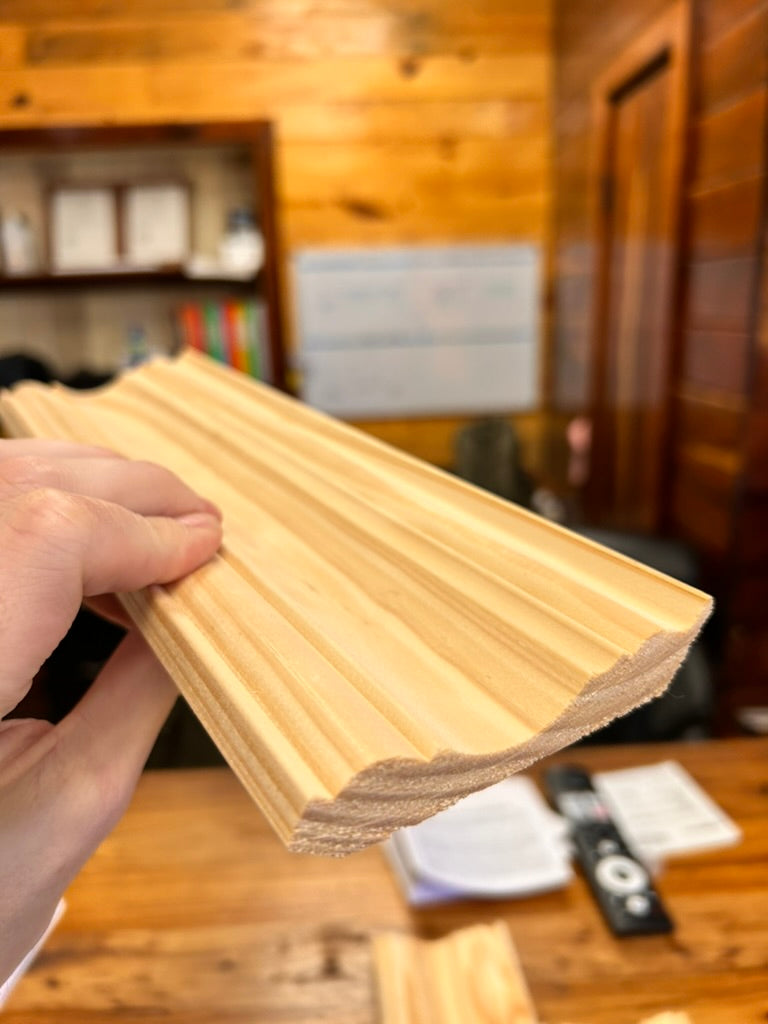 1x4x10' Crown Moulding "Colonial" #1 "D" Grade