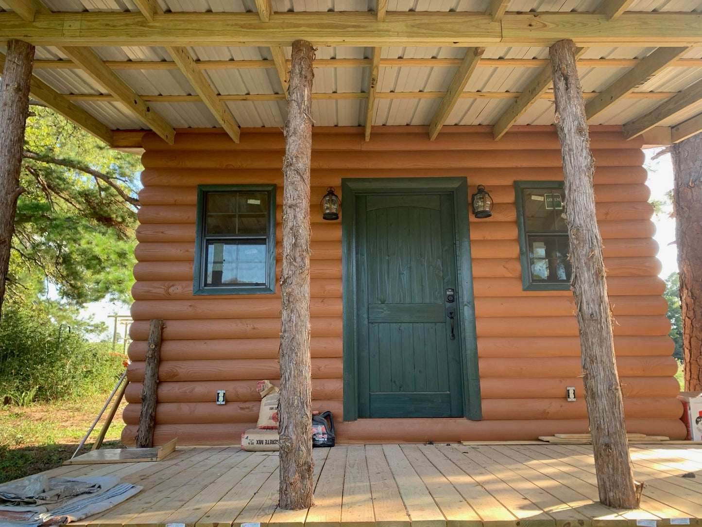 2x6x10' Pine Log Cabin Siding