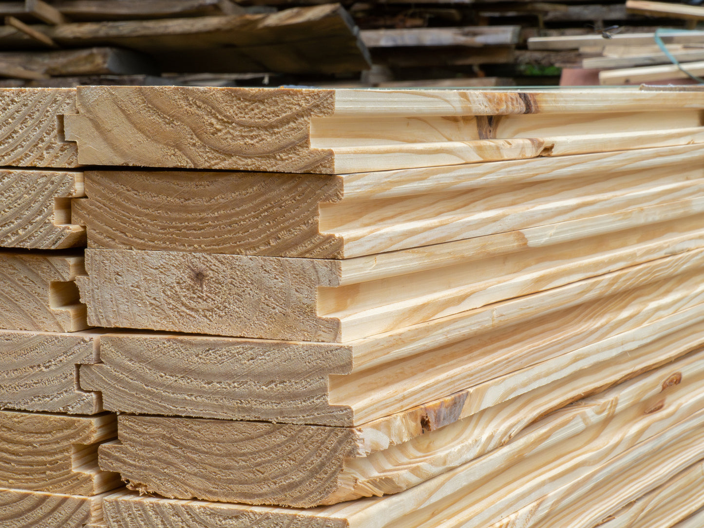 T&G Pine Flooring 2x6x10' Knotty #2 Grade Pine