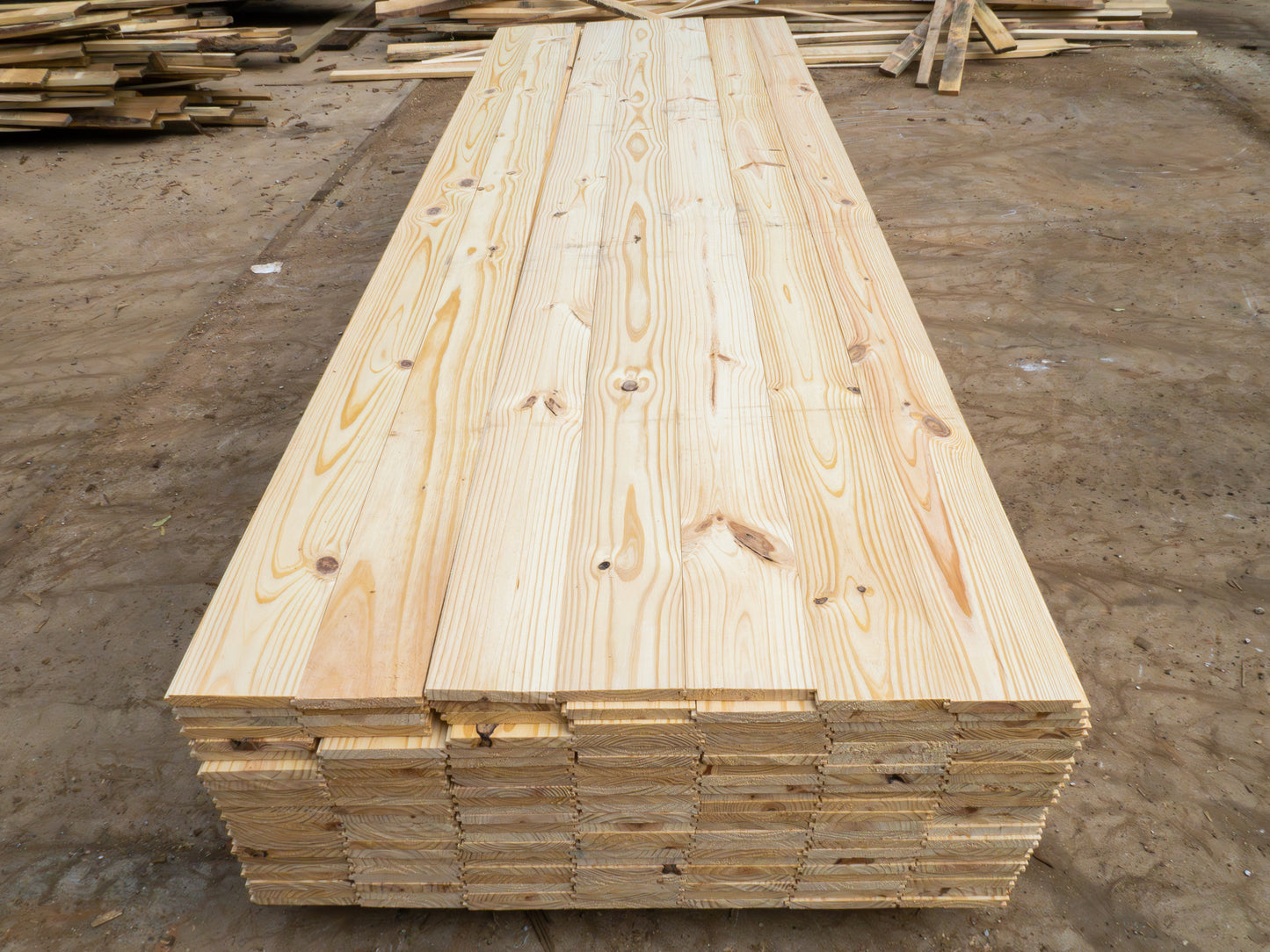 T&G Flooring 1x6x10' Knotty #2 Pine