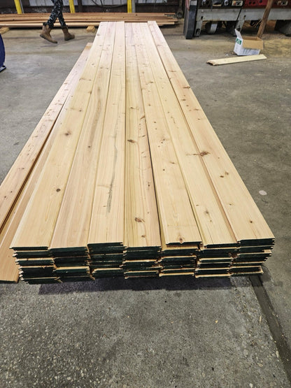 Cypress V-Groove 1x6x8' (Bald/Southern Cypress)