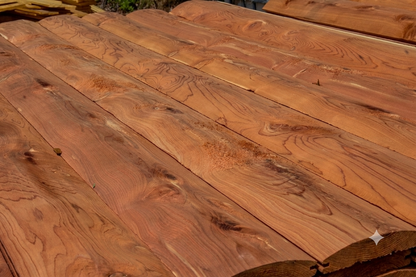 Eastern Red Cedar Log Cabin Siding 2x6x8' ROUGH