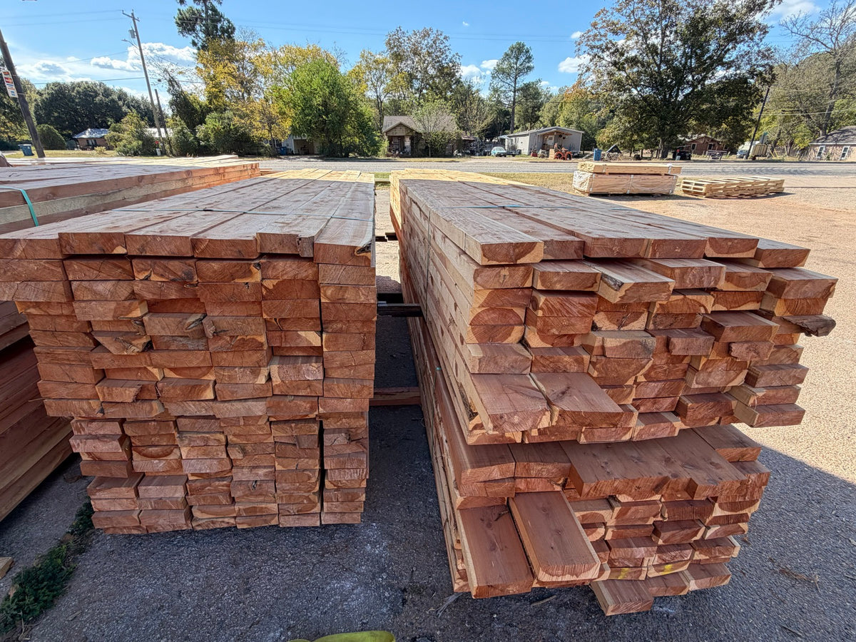 Rough Eastern Red Cedar 2x6x12' Ready to be profiled