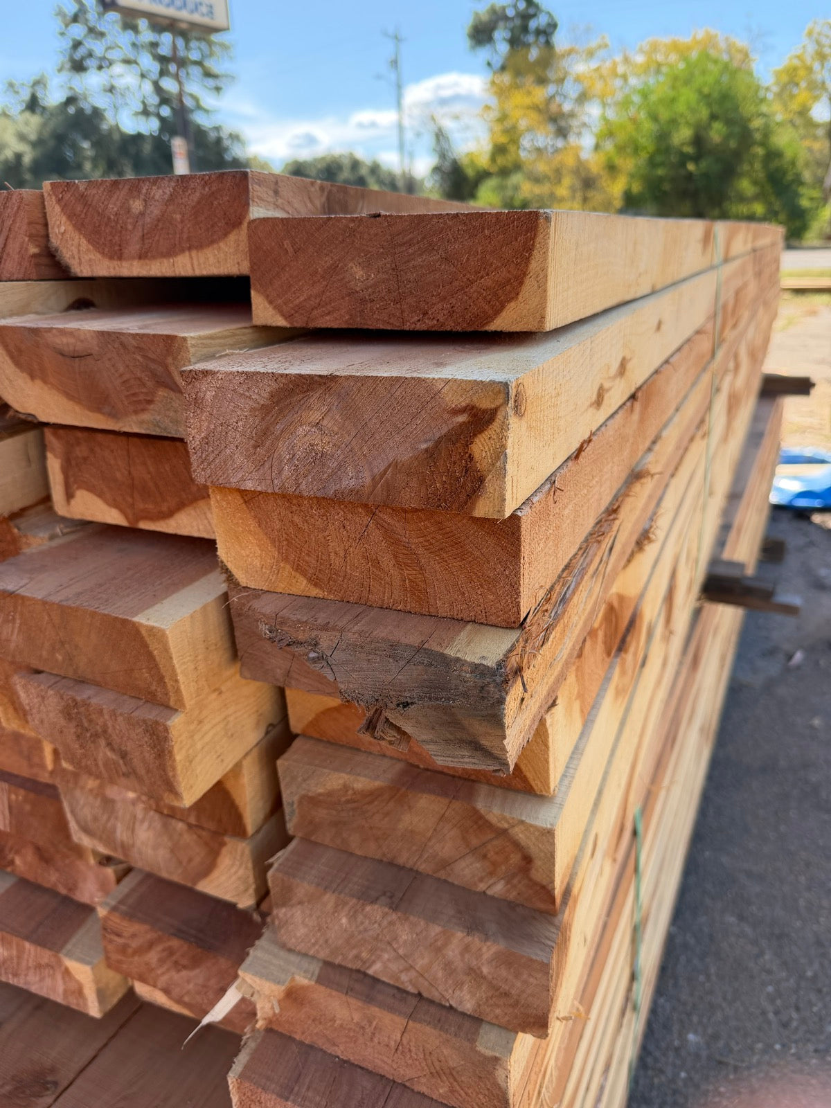 Rough Eastern Red Cedar 2x6x12' Ready to be profiled