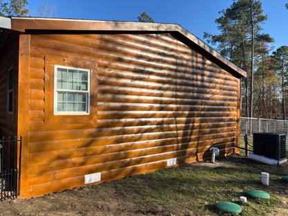 Log Cabin Siding 2x10"x16' Knotty #2 Grade Pine