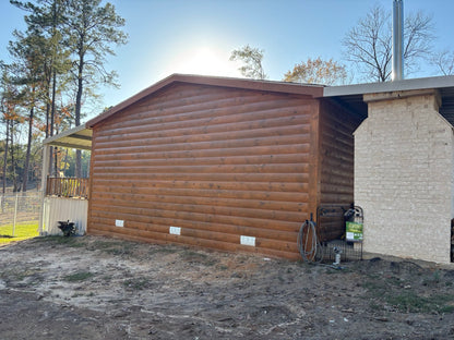 Log Cabin Siding 2x10"x16' Knotty #2 Grade Pine