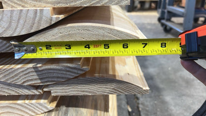 Log Cabin Siding 2x8x10' Knotty #2 Grade Pine