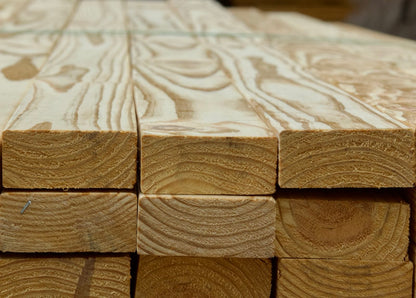 2x4x10' S4S Yellow Pine #2Prime