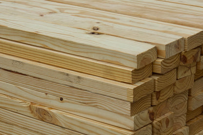 2x4x10' S4S Yellow Pine #2Prime