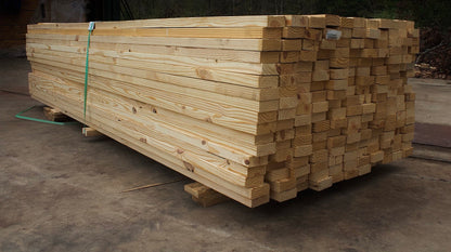 2x4x10' S4S Yellow Pine #2Prime