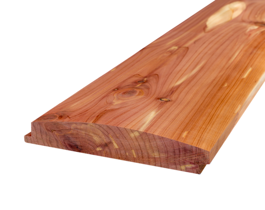 Eastern Red Cedar Log Cabin Siding 2x8x10' - 5.52 SQFT per piece
