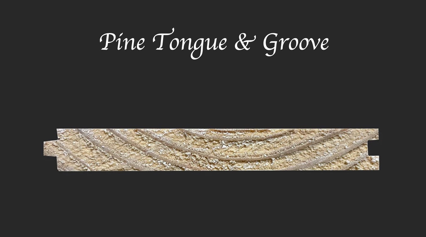 T&G Flooring 1x6x10' #1 D Grade Clear-Grain Pine